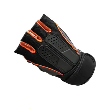 

Durable Silicone Half-finger Gloves Unisex Fitness Cycling Anti-slip Wear-resistant Breathable Sports Outdoor Climbing Gloves