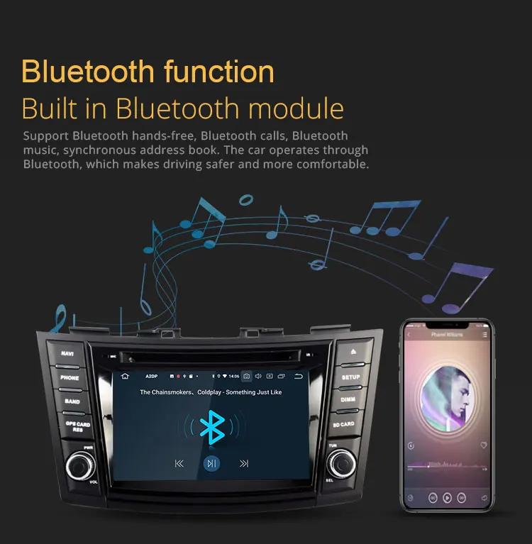 TOPBSNA Android 9,0 автомобильный dvd-плеер для Suzuki Swift 2011 2012 2013 wifi Мультимедиа gps Навигация стерео Автомагнитола RDS