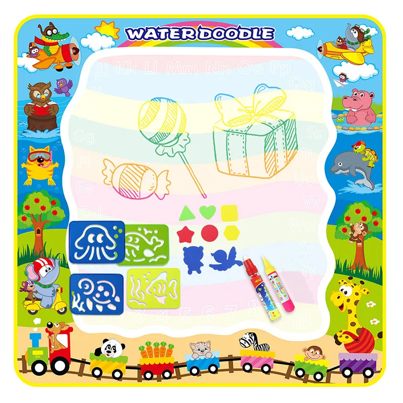 Joyfia Water Drawing Mat, Kids Large Coloring Mat, Mess-Free Water