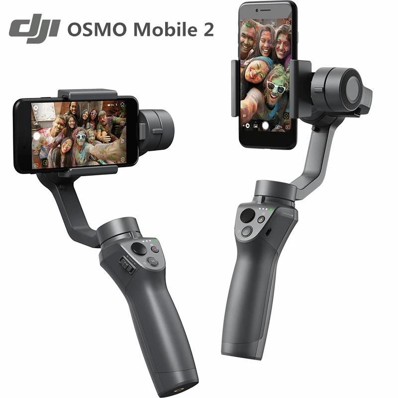 

Original DJI Osmo Mobile 3 Phone Stabilize Foldable handheld gimbal Gesture Control Intelligent Functions upgrade Mimo Osmo 2