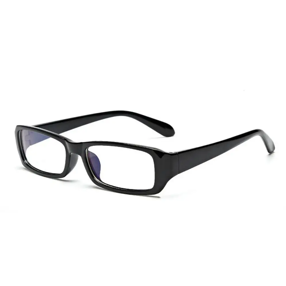 Женские и мужские компьютерные очки, защитные очки для зрения, анти-радиационные очки, Ретро Анти-УФ очки унисекс - Цвет оправы: bright black