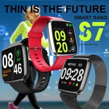 S7 Smart Bracelet Band With Heart rate Monitor ECG Blood Pressure S7 Fitness Tracker Wrisatband Smart Watch