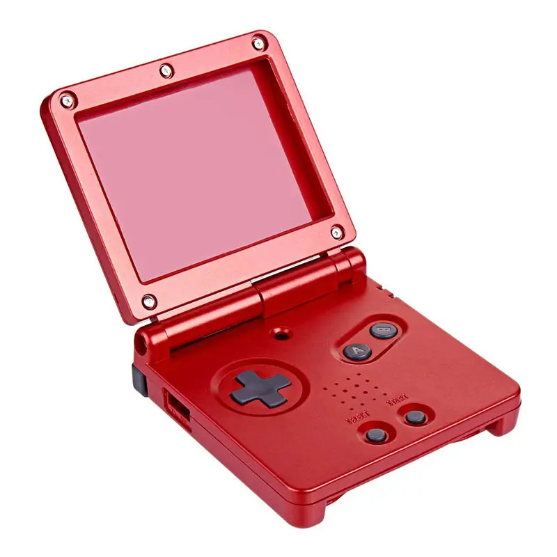Red Полный Корпус Замена корпуса для детской консоли kingd GBA SP чехол с кнопками для Gameboy Advance корпус SP - Цвет: Red