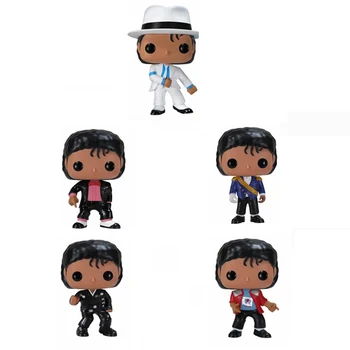 

FUNKO POP MICHAEL JACKSON BEAT IT BILLIE JEAN BAD Original Box Vinyl Action Figures Collection Model Juguetes Toys Gifts F56