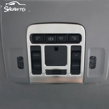 

Stainless Steel Car Roof Reading Light Decorative Trim Cover Interior Moulding For Toyota Camry XV70 2018 2019 2020 Accessories