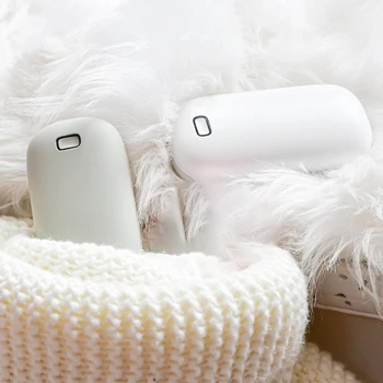 

Instant Heating Rechargeable Hand Warmer, 4H Electric Hand Warmer Heater, Portable Power Bank Reusable Hand Warmer