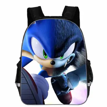 

Super Mario Bags Children Cartoon Sonic Backpacks Boys Girls SchoolBag Daily Kids BookBag Big Capacity Backpack School Gift