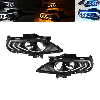 

Car LED DRL Daytime Running Light Fog Light for Ford Fusion Mondeo 2013-2016 3 Colors
