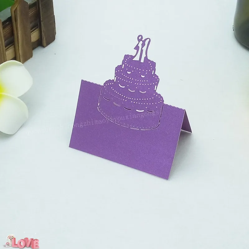 Z28-darkpurple 98 шт. имя гостей Место Таблица приглашений карта украшение для свадьбы лазерная резка вечерние сидения карты настольные карточки имя карты 5 - Цвет: Z28-darkpurple