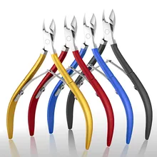 4color ножницы для кутикулы кусачки для ногтей кусачки для удаления омертвевшей кожи кусачки для маникюра, нержавеющая сталь инструмент для обрезки уход педикюр