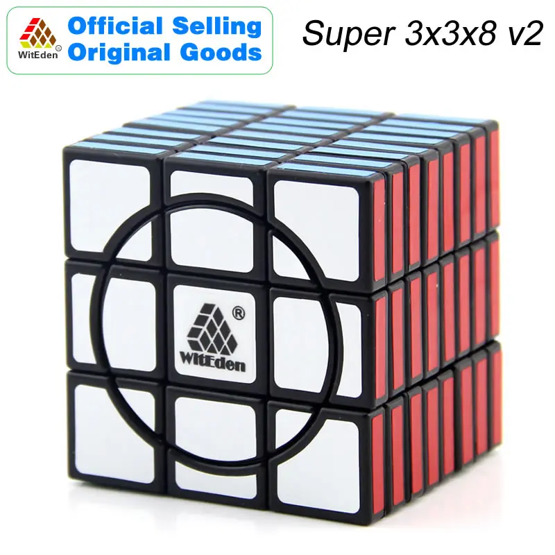 

WitEden Super 3x3x8 Magic Cube v2 338 Cubo Magico Professional Speed Neo Cube Puzzle Kostka Antistress Toys For Children