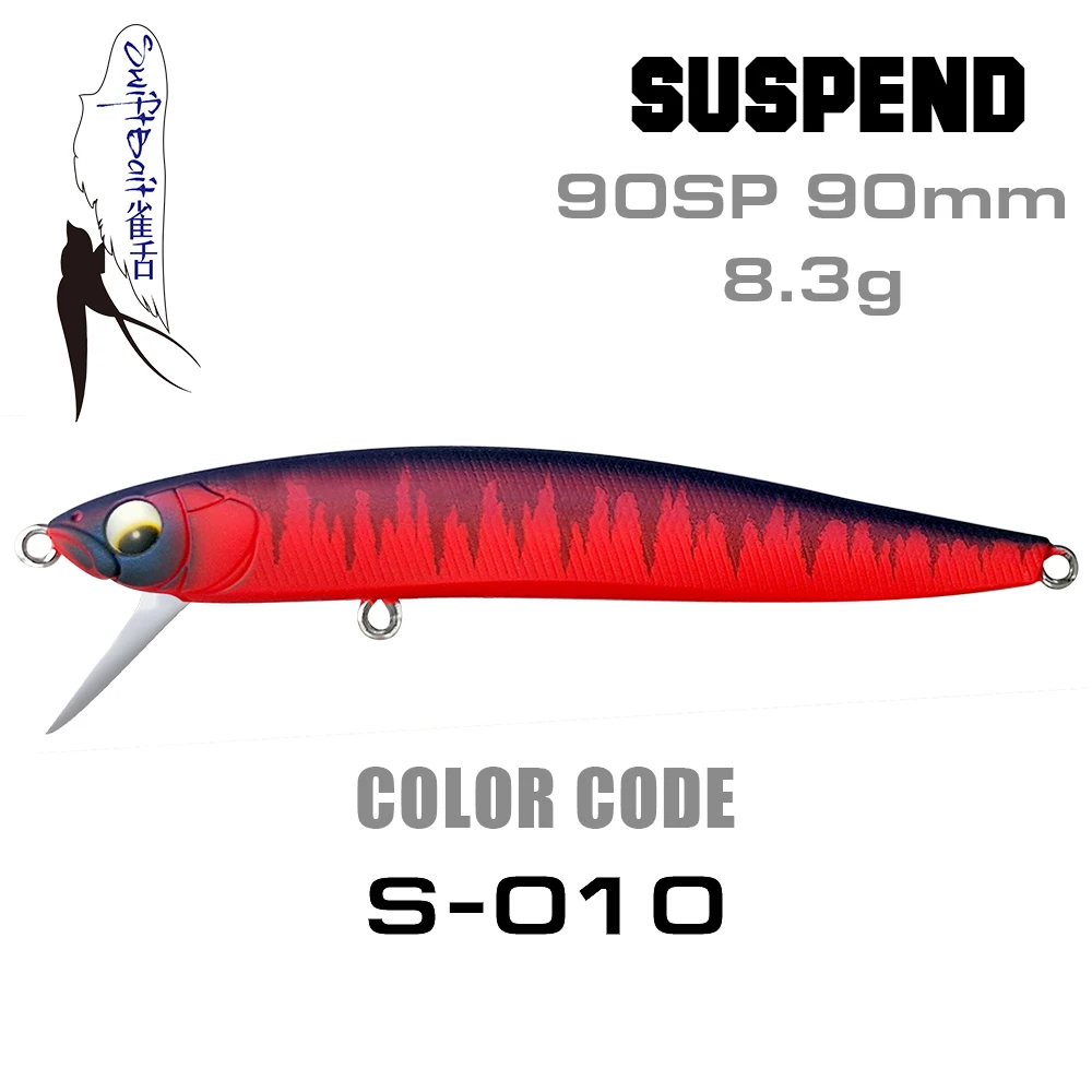 color 10 SFT 90SP рыболовные приманки, новинка, поворотная система для губ, подвесной гольян, воблеры, плавающая приманка для окуня, форели, морской рыбы, Прямая поставка, приманка - Цвет: color 10