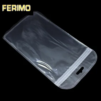 

100Pcs/Lot 11*20cm Self Seal Moisture Proof Zipper Storage Plastic Bag Pouch For Electronics Accessory Ziplock Bags Transparent
