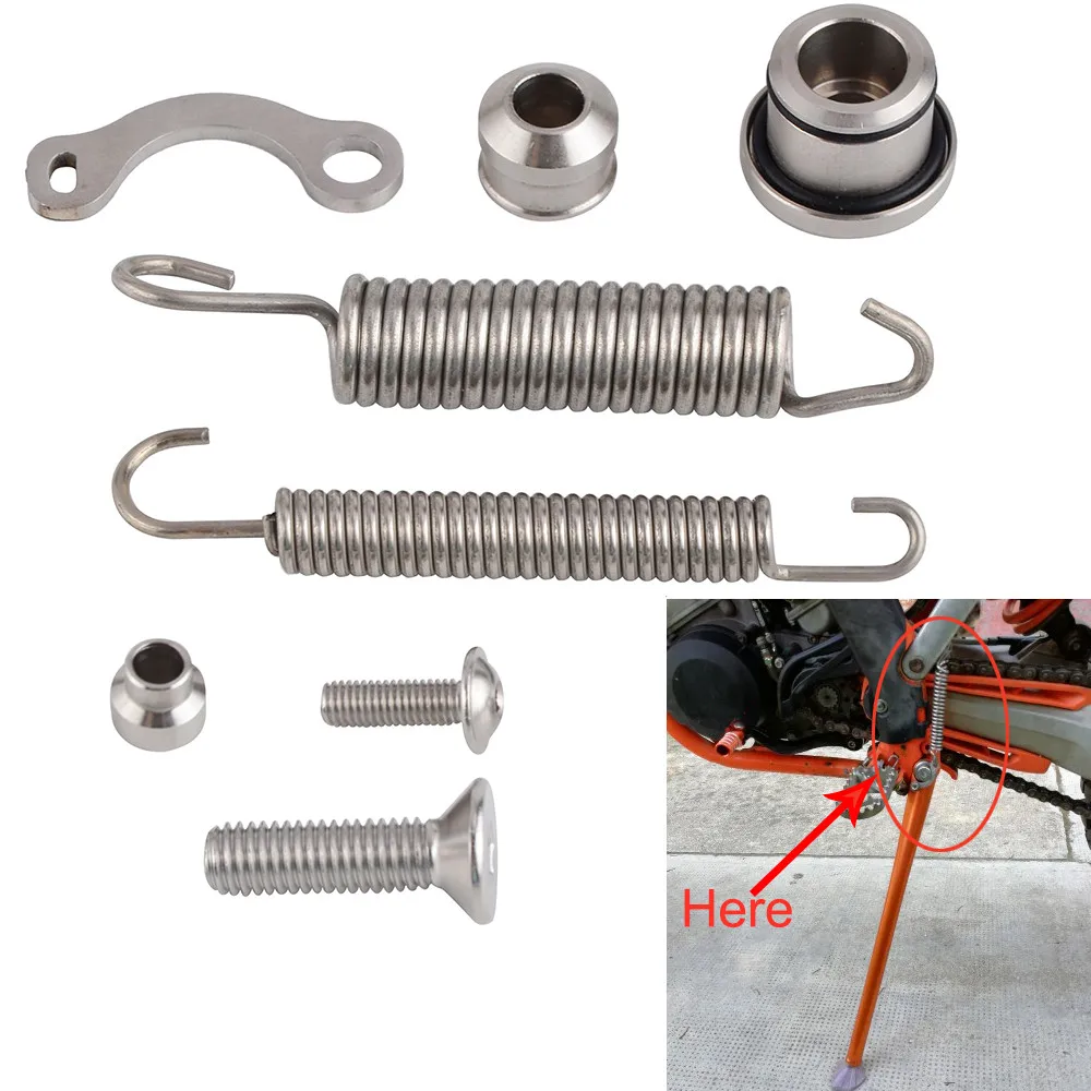 Kickstand Side Stand Spring Bolts Kit For KTM EXC EXCF XC XCF XCW