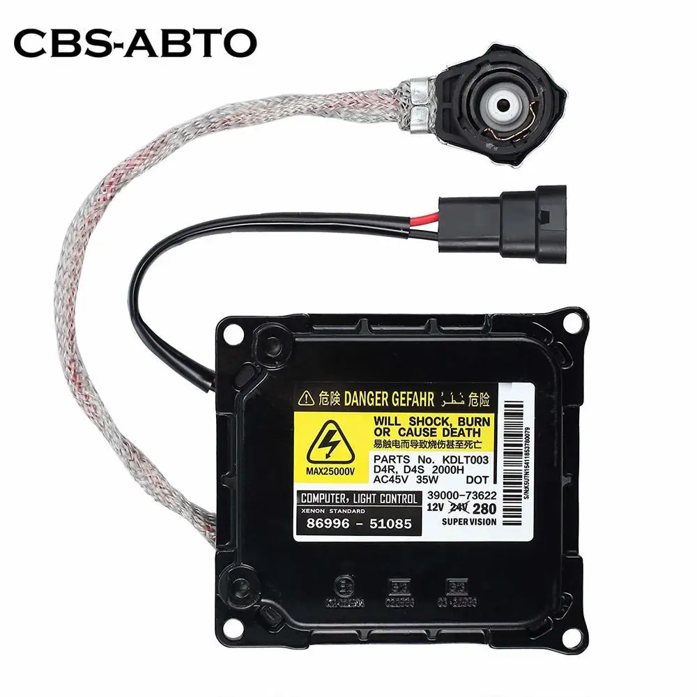 Балласт для автомобильных фар Lexus Toyota KDLT003 DDLT003 85967 52020 Xenon D4S D4R IS250 IS350 RX350 GS300 Prius