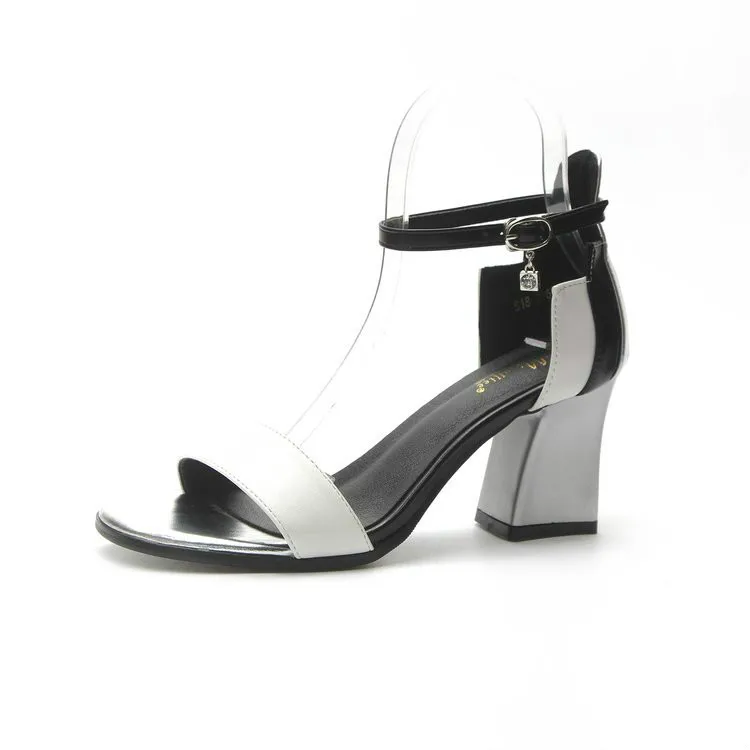

Spring Women Simple Sexy Sandals High Heels Wedding Dating Party Shoes Women Club Western Stylish 2019 Newest Platform Sandals
