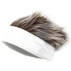 Men Women Beanie Wig Hat Fun Short Hair Caps Breathable Soft for Party Outdoor NIN668 ► Photo 2/6