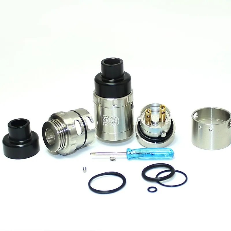 Дрипка SXK Squape X Dripper rda 22 мм обслуживаемый дрипка с резьбой 510 резервуар 316ss VS Armor S Style