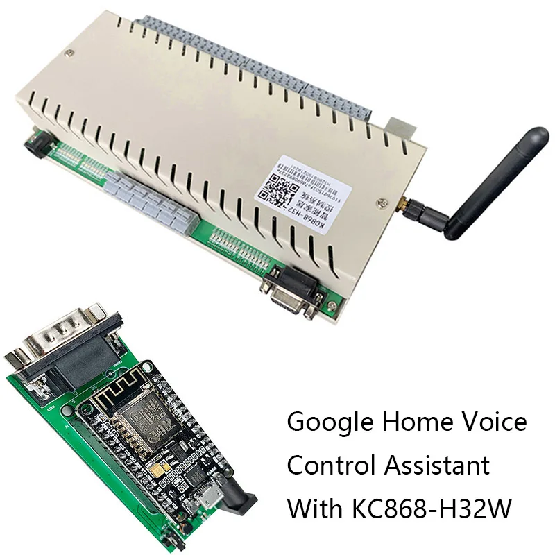 Assistant-googleH32W Google Home Голосовое управление помощник модуль для KC868 выключатель света Умный дом автоматизация пульт дистанционного управления - Комплект: Assistant-googleH32W