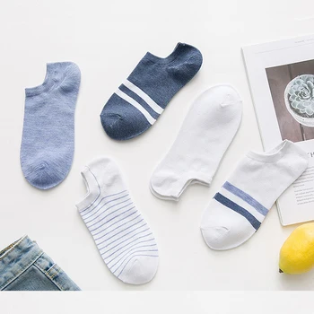 

Fashion New Arrival Women Short Socks Colorful Breathable Socks Stripe Comfortable Cotton Short Socks Harajuku Gifts for Girl