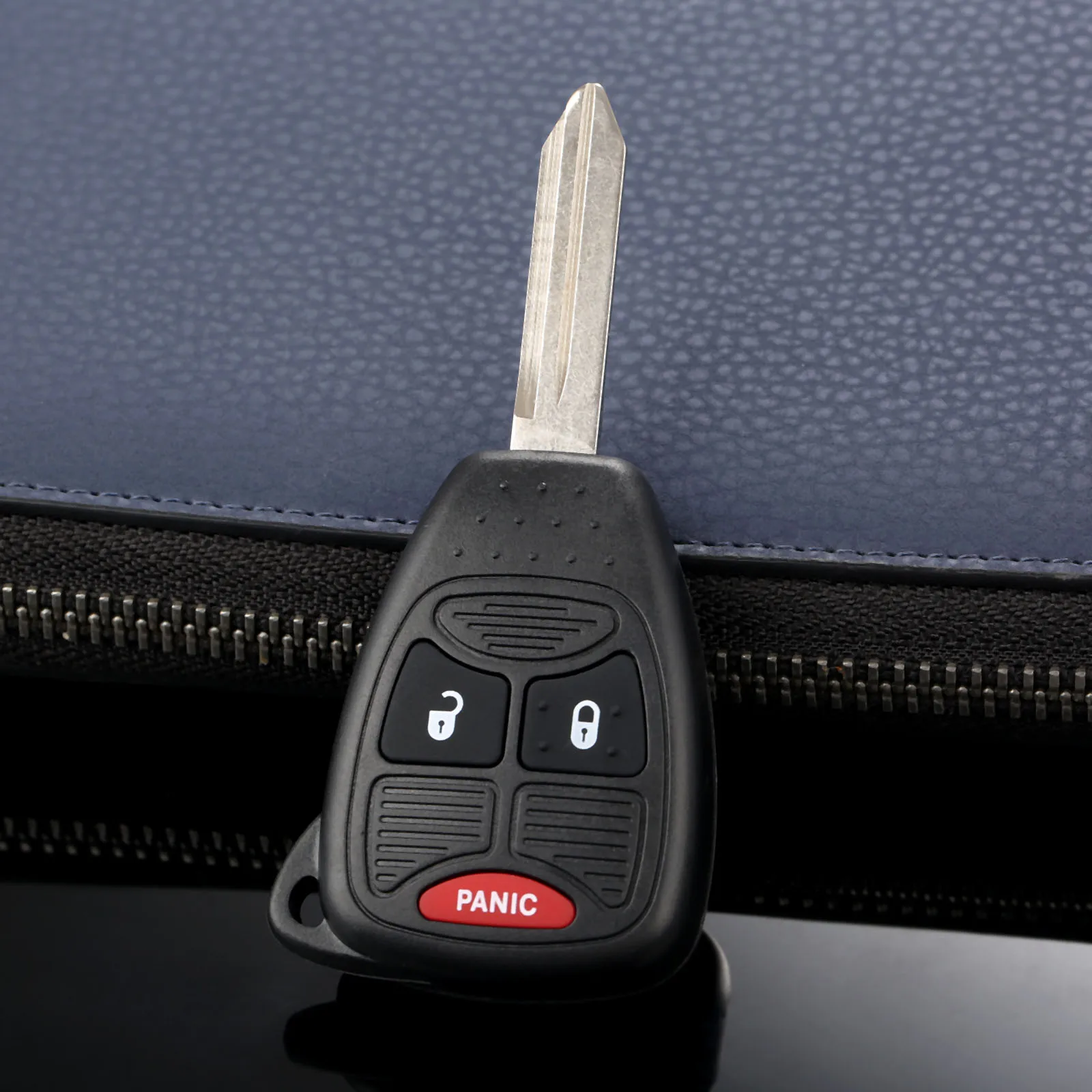 Auto Replacement Smart Car Key shell Remote Key Fob case cover OHT692713AA Fit For Chrysler Dodge Jeep Uncut Blade