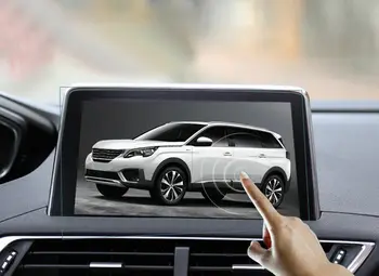 

For Peugeot 3008 5008 3008GT 4008 2017-2018 Touch Screen Protective Film Car GPS Navigation Tempered Glass Screen Protector