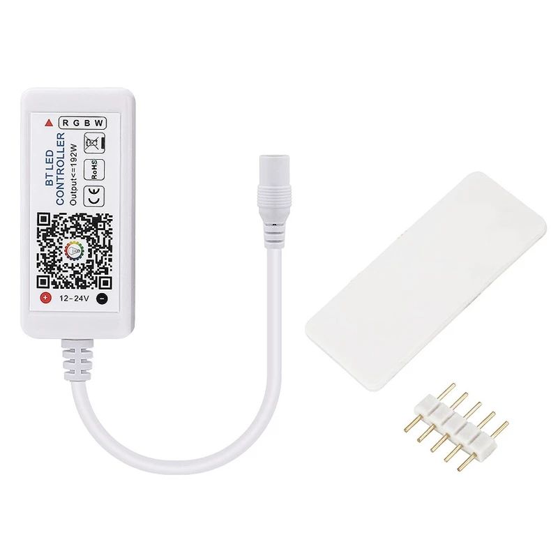 Dc 12V 24V Rgb / Rgbw Rgbww Led контроллер Bluetooth Magic Home мини для светодиодной ленты|Голосовые