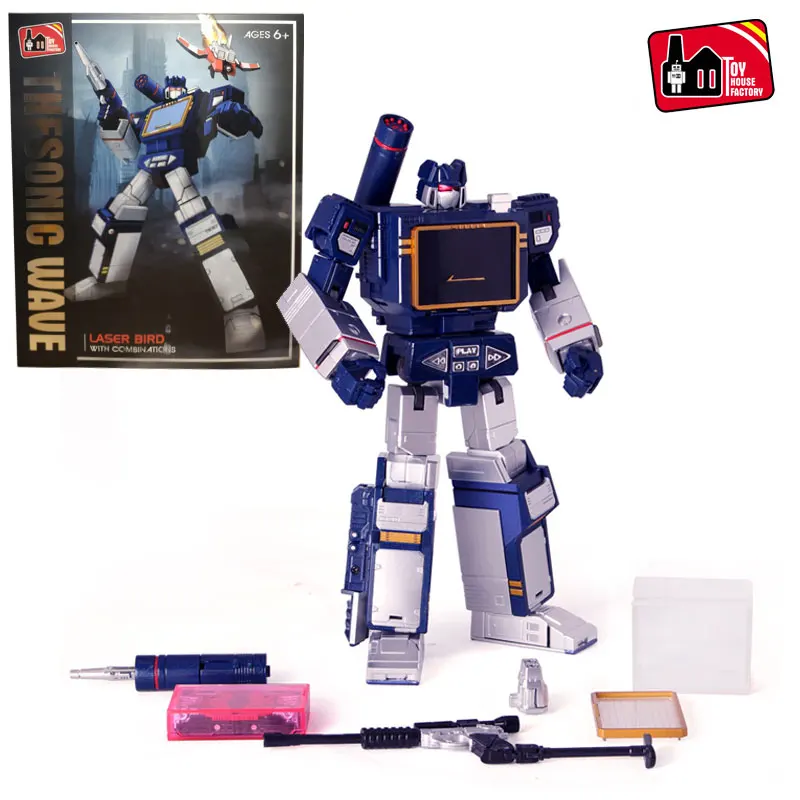 THF-01J Soundwave G1 лента-трансформер THF корпус THF01J THF01P 6 лент Walkman шедевр MP13 MP-13