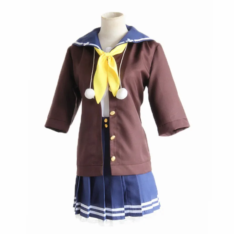 

Unisex Anime Ao Kanata no Four Rhythm Mashiro Arisaka mashiro Cosplay Costumes Daily Student Uniform