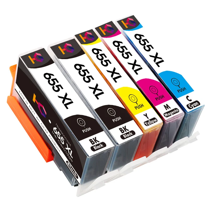 Ink Cartridge ink cartridge for hp655 hp 655xl hp 655 compatible for Deskjet 3525 5525 4615 4625 4525 6520 6525 6625 Printer
