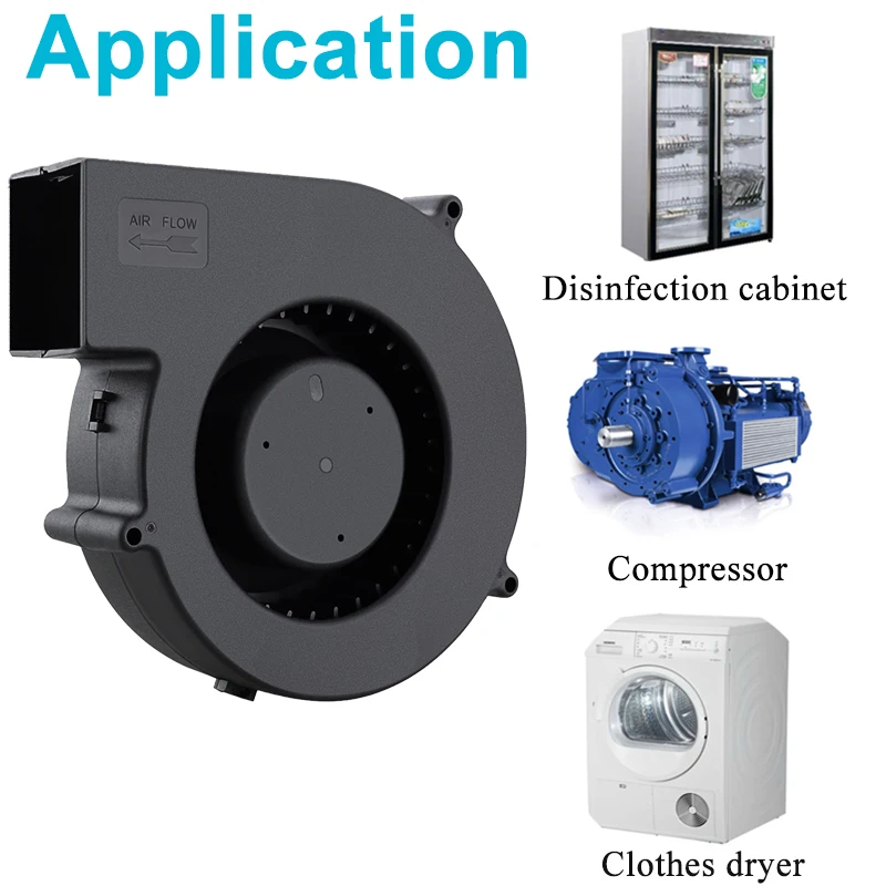 Gdstime 140*40 mm dc 12v 14040 Axial dc Ventilador para Compressor de Refrigeração da Turbina da Máquina da Limpeza a Seco Peças - Imagem 3