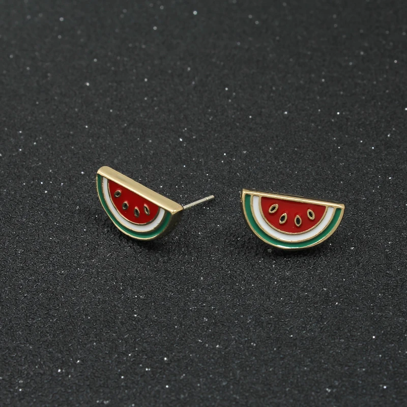 A11-Stud Earrings Бренд Grace Jun, Новое поступление, мультяшное животное, растение, маленькие клипсы, серьги и серьги-гвоздики для пирсинга для женщин и девушек, лучший подарок - Окраска металла: A11-Stud Earrings