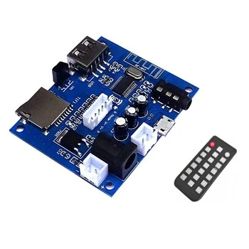 

Bluetooth 5.0 o Receiver Wireless Adapter 3.5mm USB Disk TIF Card Decoding Mp3 Player with Remote Control
