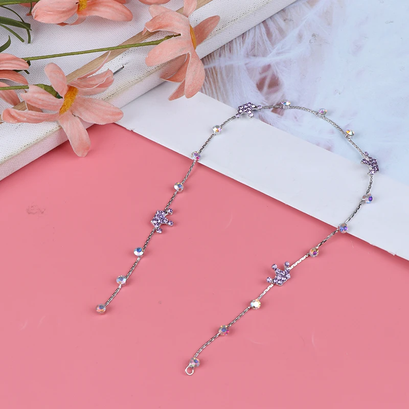 New Girl Hair Extension Rhinestone Tool Glitter braid hairpin Bridal Wedding Hair Accessories