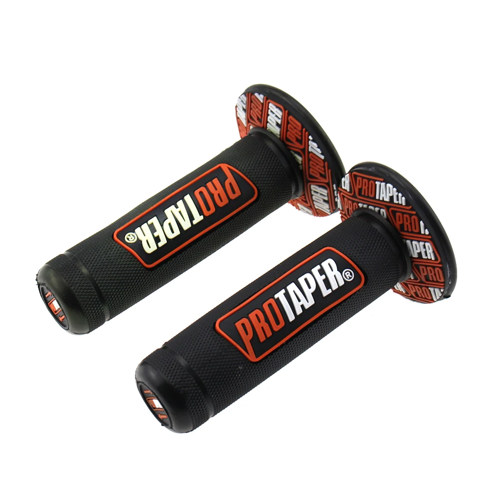 Руль MX Grip гелевая Тормозная ручка Резина для 7/" мотоцикл для KTM CRF EXC YZF мотоцикл крест Грязь велосипед ямы - Цвет: Orange