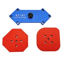 

KE-R2/R3 Arc Positioning Template Wood Panel Location Woodworking Tool Shape Tracing Half-round R Angle Measuring Tools