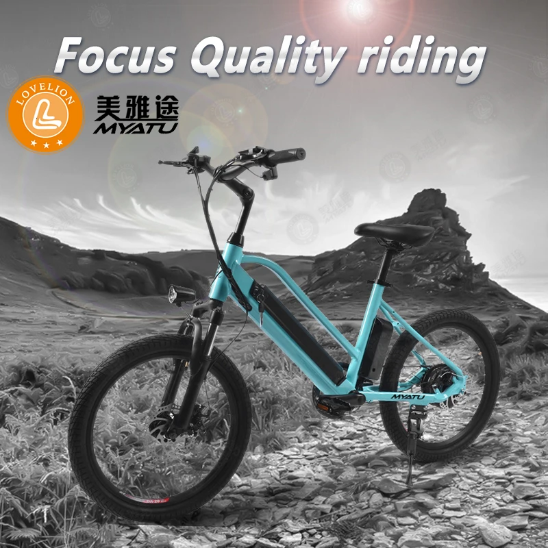 [MYATU] Ebike Электрический велосипед для взрослых снегоход помощь горный e велосипед внедорожный роликовый велосипед Fury Lithiu мощный пляжный велосипед