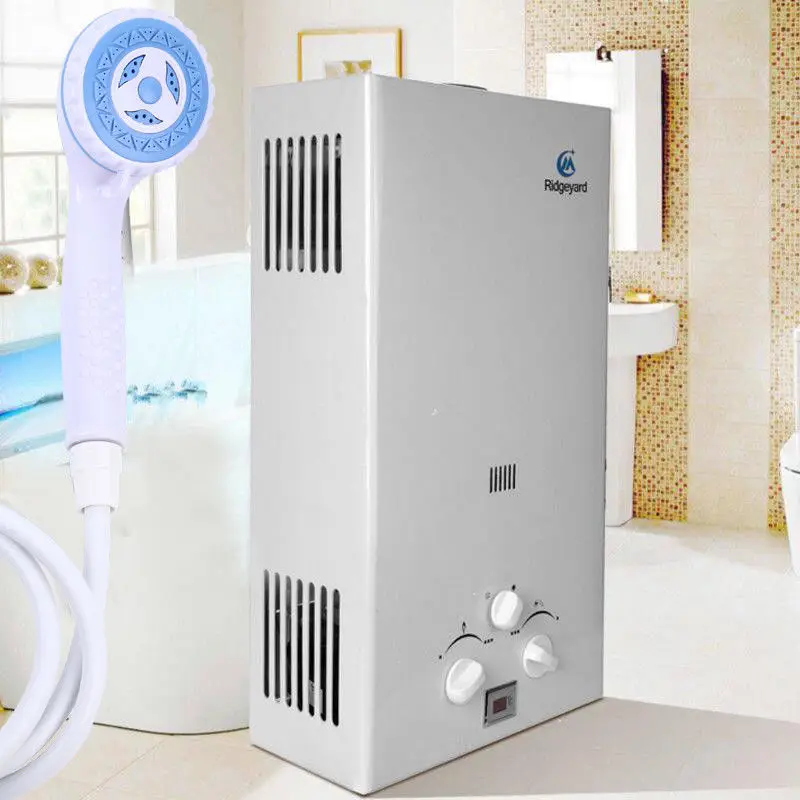 

Ridgeyard 10L Tankless Propane Gas LPG Instant Boiler Hot Water Heater with Shower