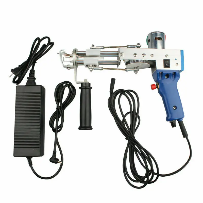 US $109.50 Electric Carpet Tufting Gun Hand Gun Carpet Weaving Flocking Machines Cut Pile Weaving Flocking Machines Loop Pile Cut Pile Rug