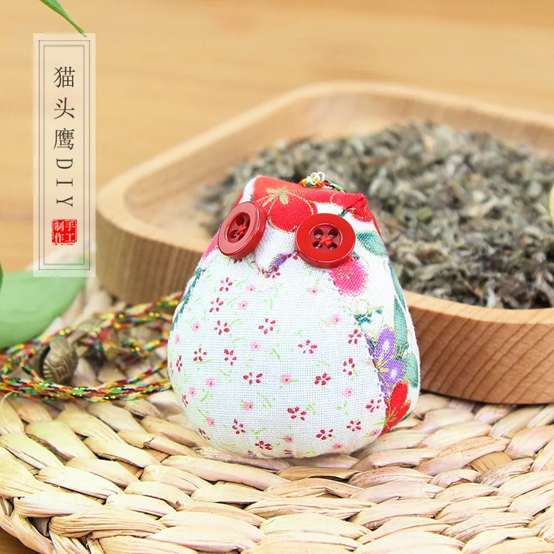 

[Qian li] Sachet DIY Material Box Antique Style Handmade Sachet Children Self-Made Owl Sachet
