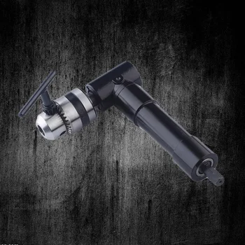 

90 Degree Angle Bend Extension Aluminium Electric Drill Attachment Hex Drill Bit Socket