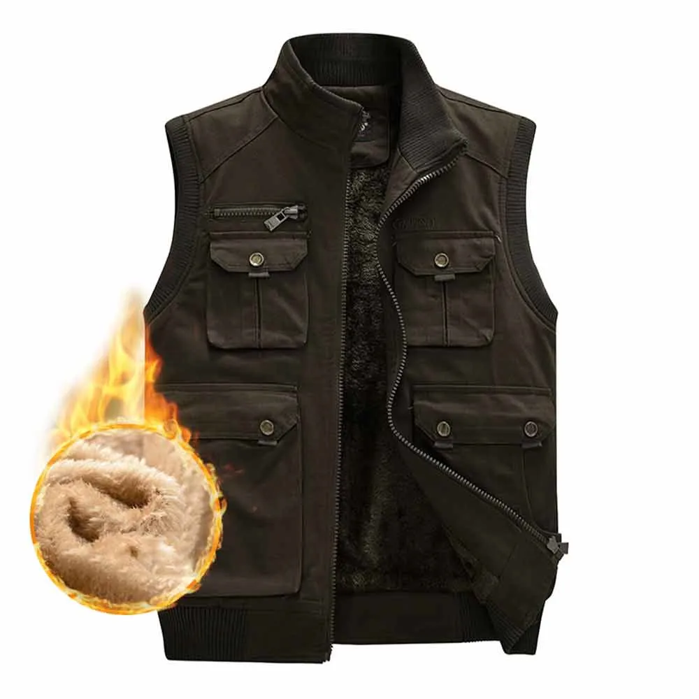 Army Green WWKK мужские новые зимние лыжные спортивные мужские уличные водонепроницаемые походные треккинговые альпинистские пальто с капюшоном жилет охотничья фотография - Цвет: Army Green