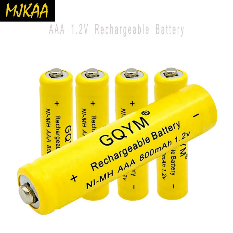 MJKAA AAA 1 2 V NIMH аккумулятор 3A 800mAH перезаряжаемый|Перезаряжаемые батареи| |