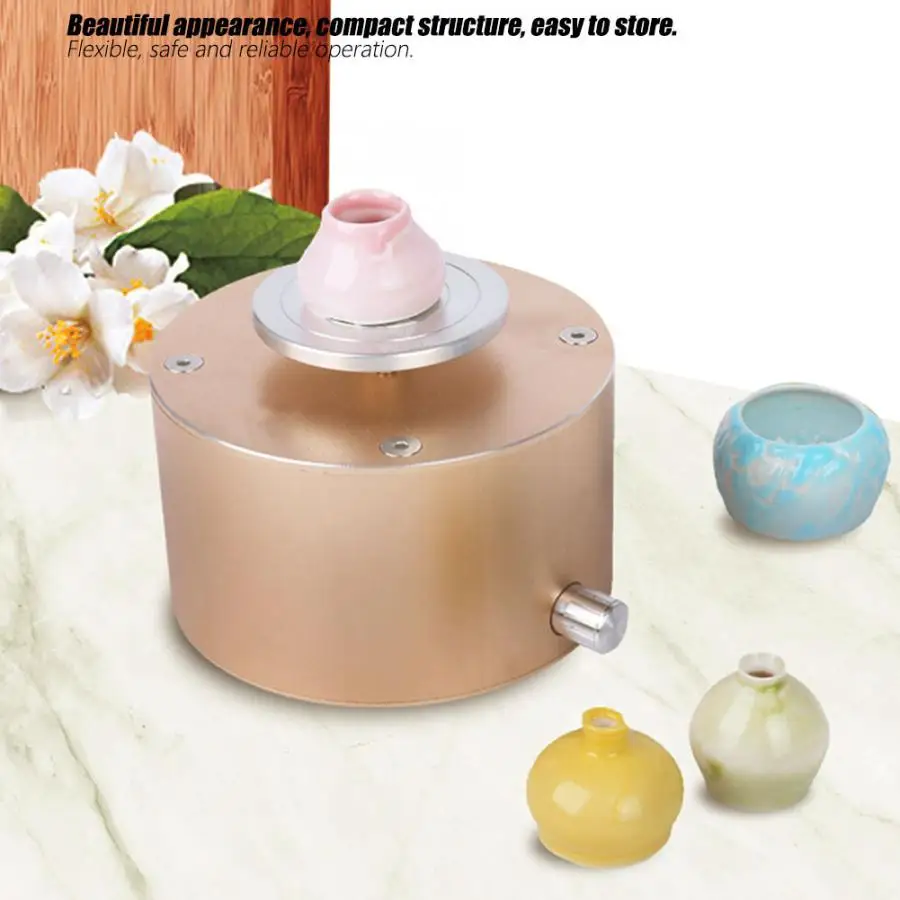12V Мини глины делая гончарная машина Керамика для рукоделия 100-240V полимерная инструменты