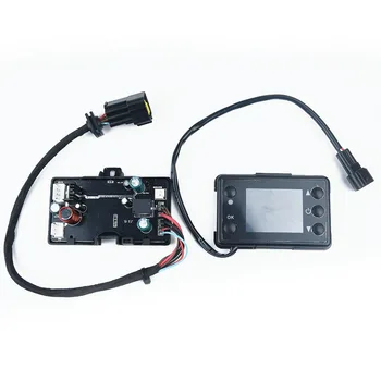 

Start/stop Heater LCD Switch Black Replacement 2pcs Car Air Diesel 5KW