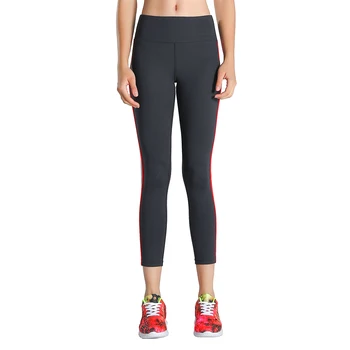 

LUKITAS Fitness Women Yoga Pants High Elastic Hip Push Up Breathable Quick Dry Outdoor Jogging Tight Stretch Sport Crop Pant