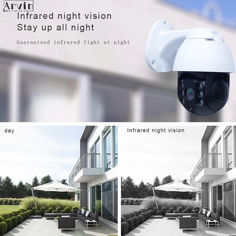 PTZ 1080P IP камера Wi-Fi 360 наружная скоростная купольная беспроводная Wi-Fi камера безопасности внешняя сеть видеонаблюдения камера наблюдения P50135