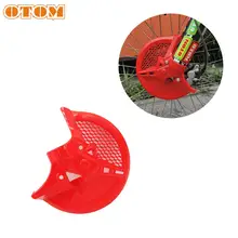 OTOM – couvercle protecteur de Rotor de disque de frein avant de moto en plastique, pour HONDA CRF250R CRF250RX CRF450R/RX, accessoires de Motocross