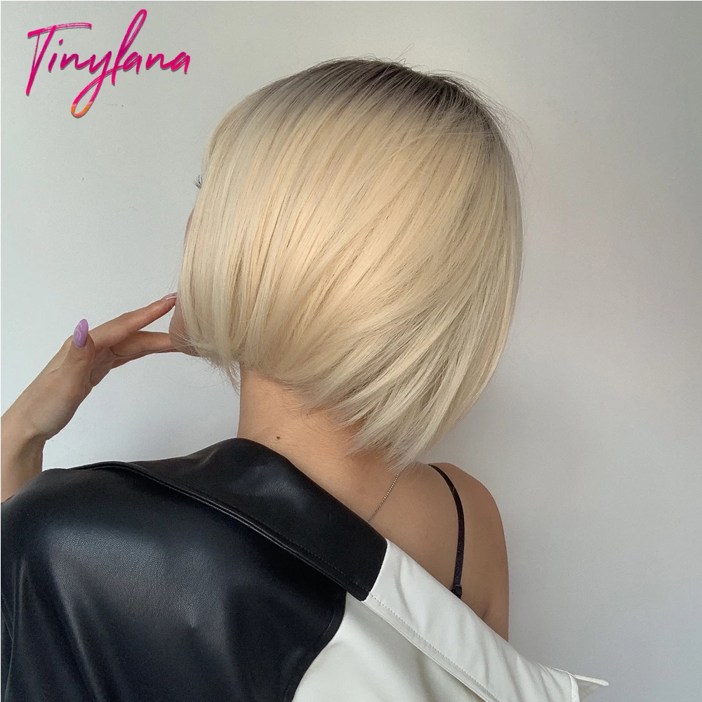 Parrucca Corta Bionda Smiffys - Frangetta Scalata Per Costumi E Travestimenti - Foto 4