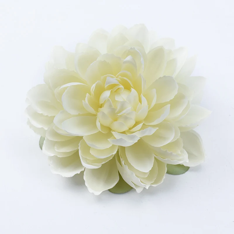 9 5PCS wholesale Artificial flowers wedding decorative flowers for scrapbooking wall flores christmas home decorations diy a cap - Цвет: 9